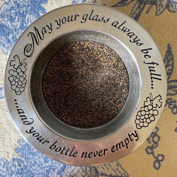 May Your Glass Always Be Full Wine Bottle Coaster - Picture 6 of 16